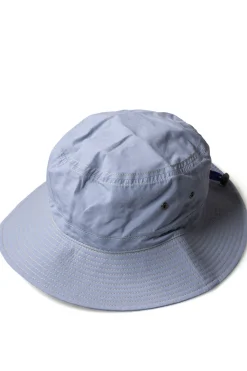 Online Cableami Organic Cotton x Cordura Rip-Stop Hat with Drawcord - Gray Sax