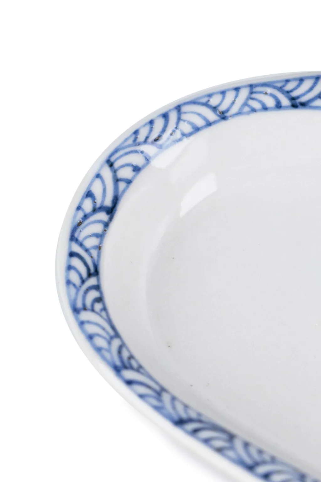 New Motif Ceramic and Art Oval Small Plate- Start