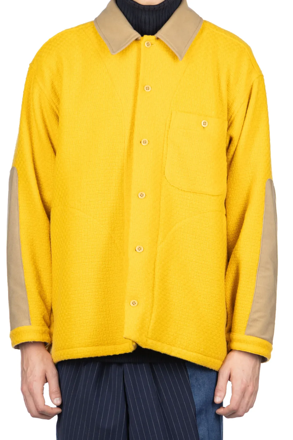 Clearance ts(s) Overshirt Jacket - Yellow