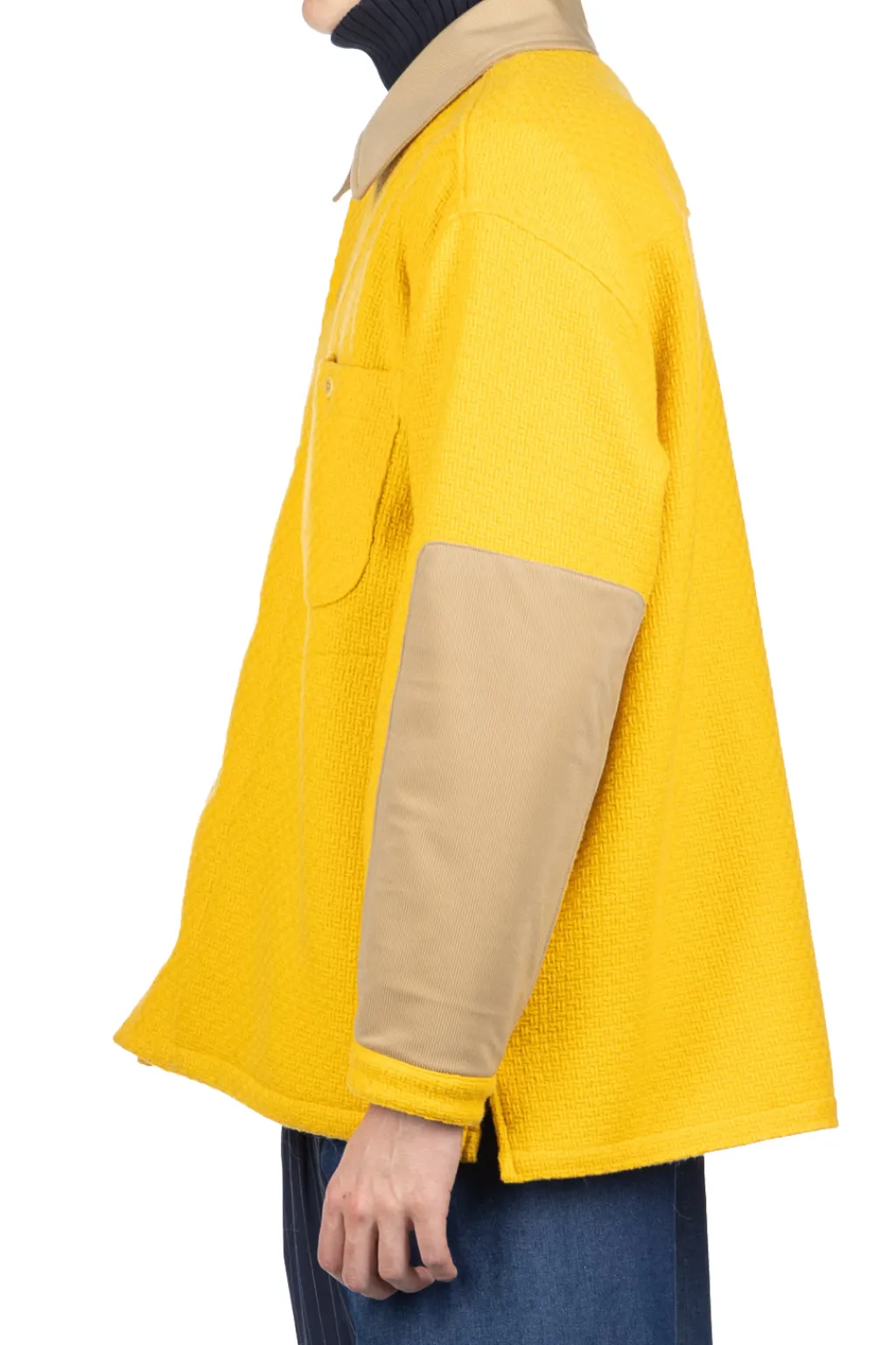 Clearance ts(s) Overshirt Jacket - Yellow