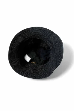 Best Kapital 11.5oz BLK x BLK Denim THE OLD MAN AND THE SEA Hat