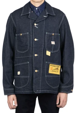 New Sugar Cane 11oz Blue Denim Work Coat