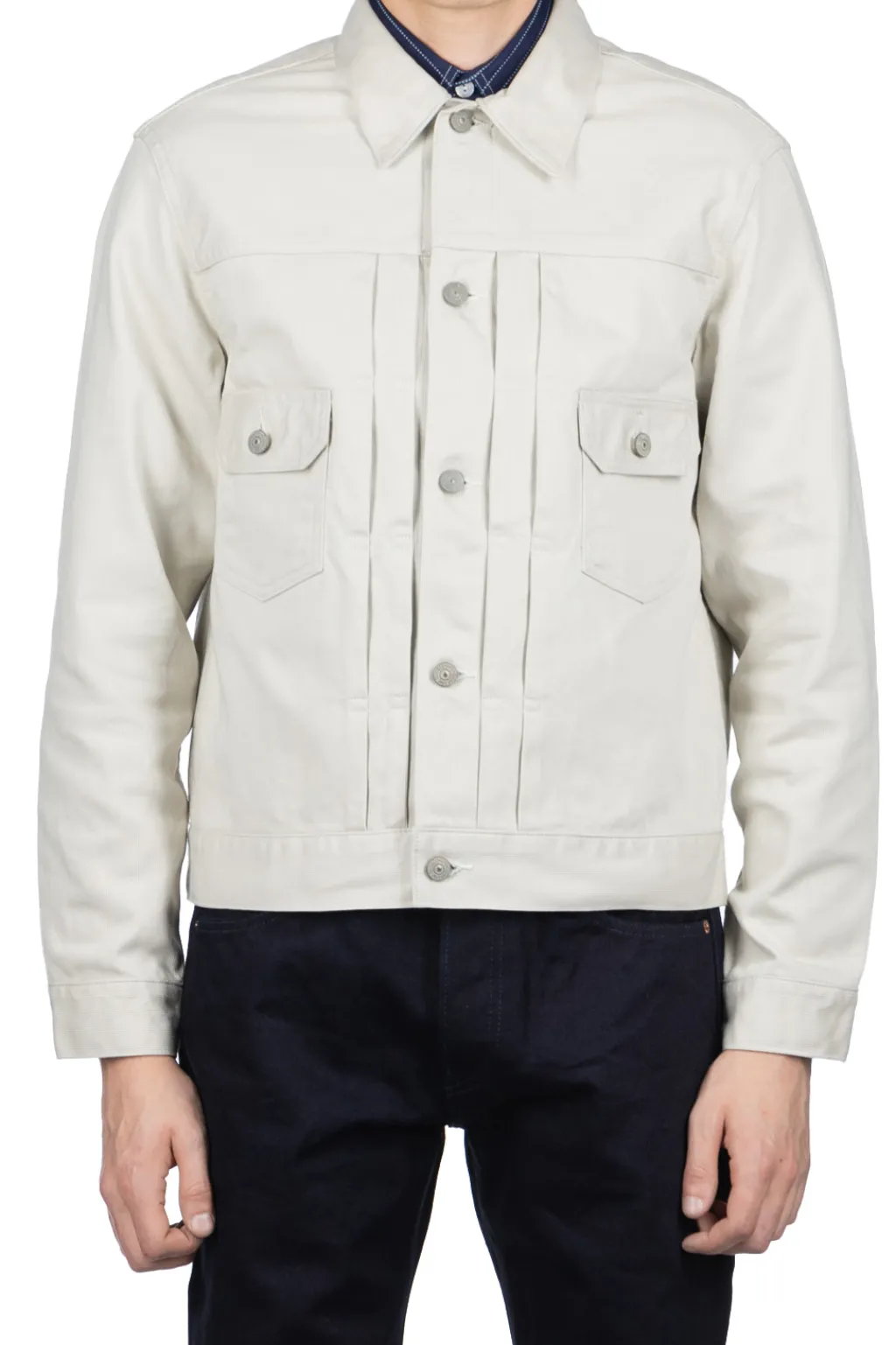 Sale Sugar Cane 11oz Cotton Pique 1953 Jacket - Off White
