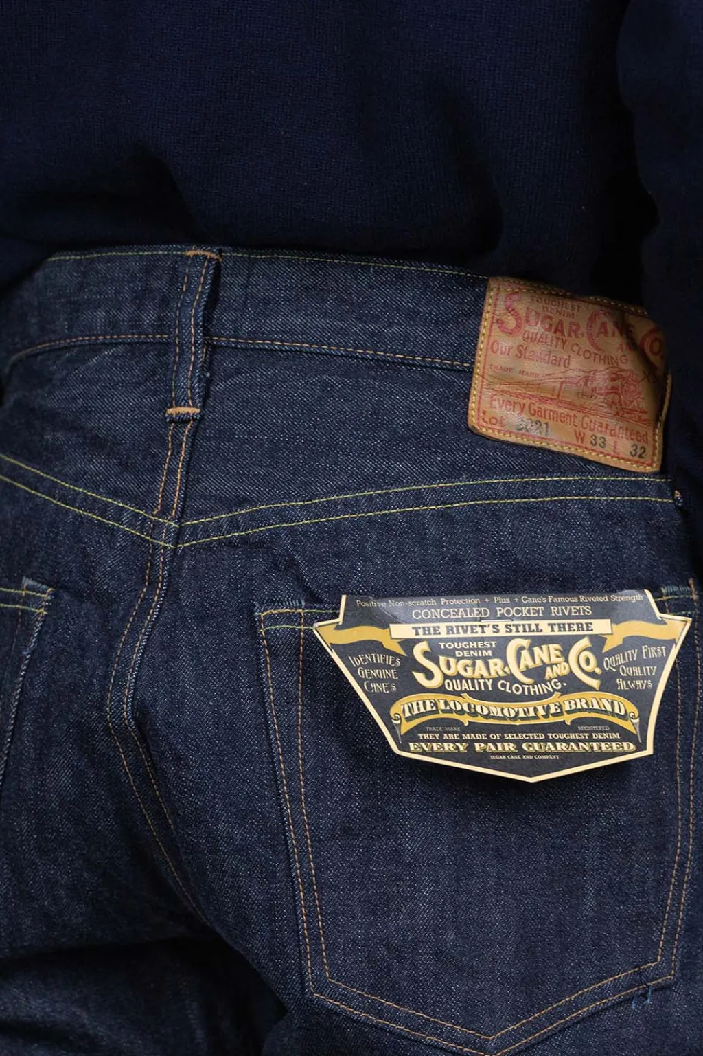 Sale Sugar Cane 14.25oz Denim 2021 Model (Slim Tapered)
