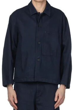 Fashion Still by Hand 11.5oz Denim Blouson - Dark Navy