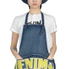 Online Kapital 13oz Denim Damaged AD Apron (DENIM REPAIRS) - 2 Colors