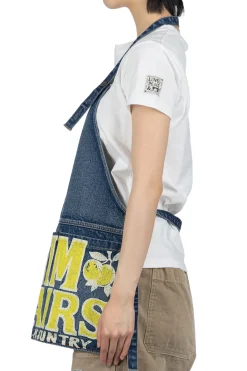 Online Kapital 13oz Denim Damaged AD Apron (DENIM REPAIRS) - 2 Colors