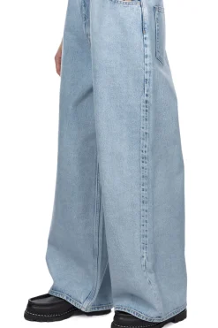 Fashion YLEVE 13.5oz Denim High Waist Wide Fade - Indigo