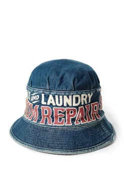 Sale Kapital 11.5oz Denim LAUNDRY Hat - PRO