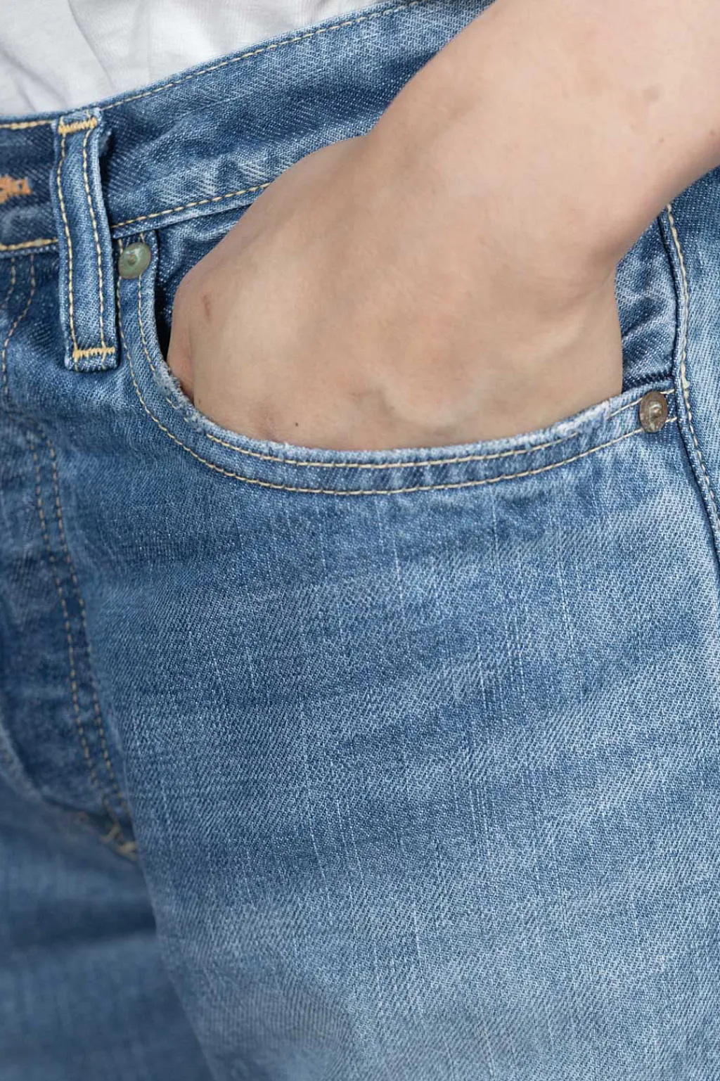 Discount Kapital 14oz Denim 5P MONKEY CISCO (3 Years Fade)