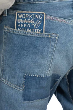 Clearance Kapital 14oz Denim 5P MONKEY CISCO (DIXIE Remake)