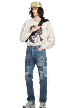 Clearance Kapital 14oz Denim 5P MONKEY CISCO (DIXIE Remake)