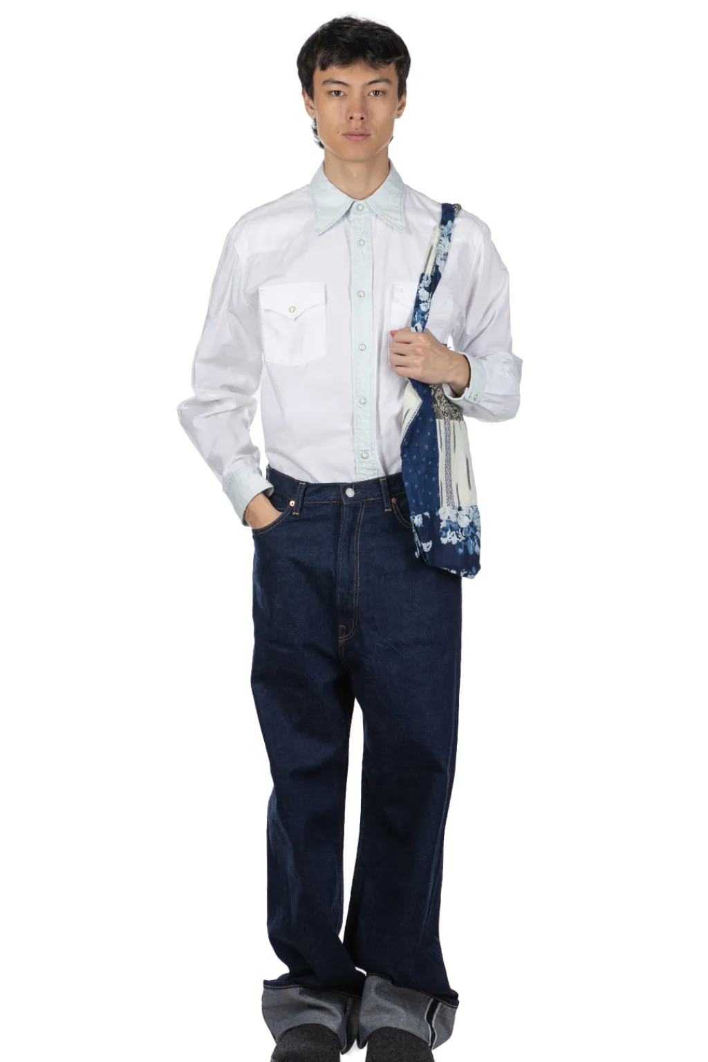 Clearance Kapital 12oz Denim 5P New MOMON-LOW - One Wash