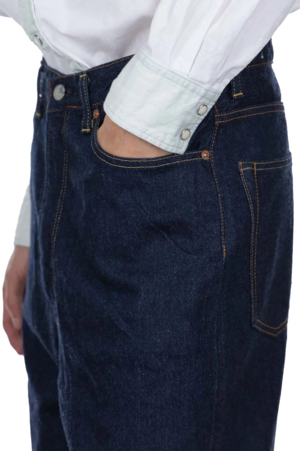 Clearance Kapital 12oz Denim 5P New MOMON-LOW - One Wash