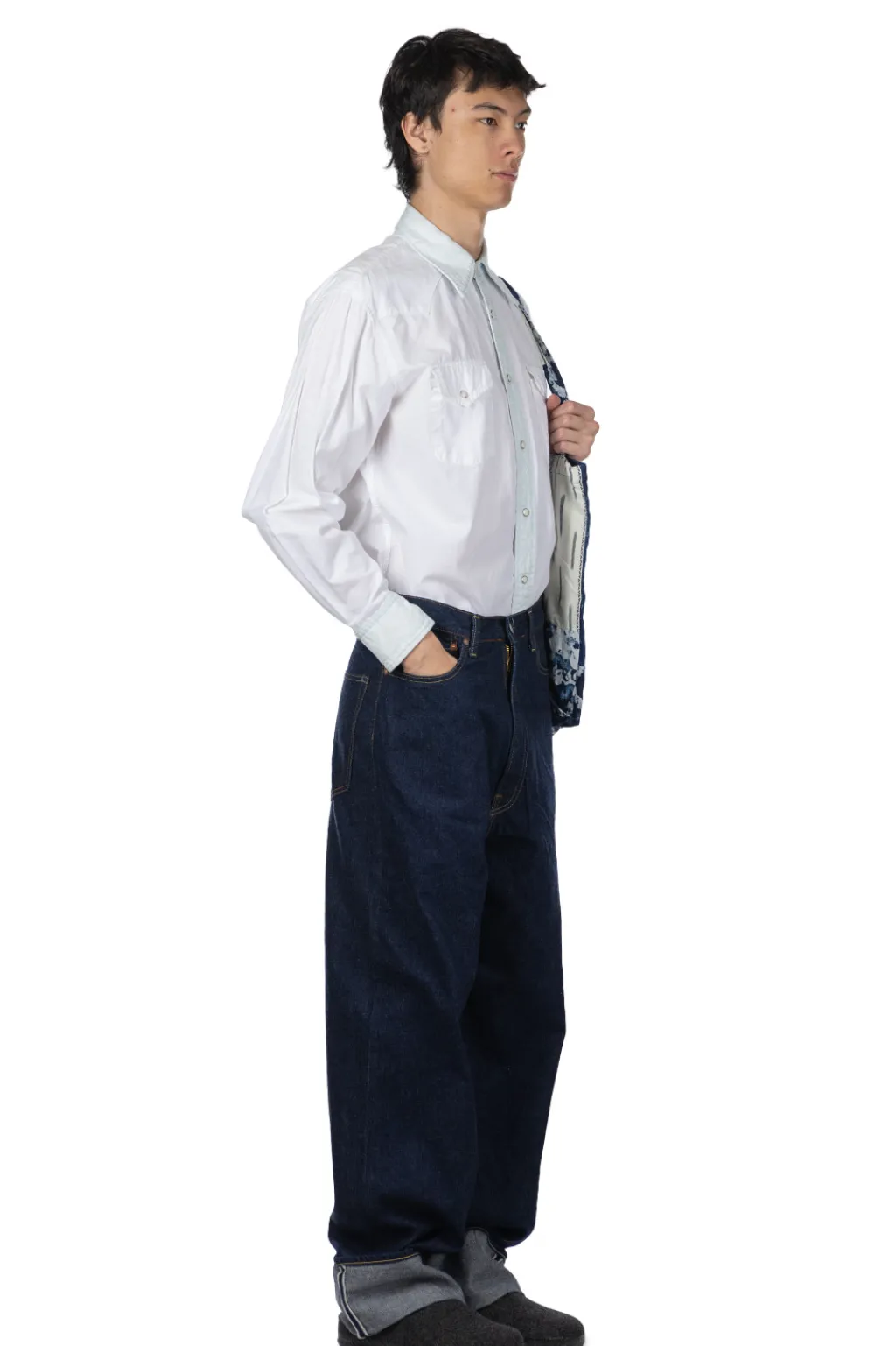 Clearance Kapital 12oz Denim 5P New MOMON-LOW - One Wash