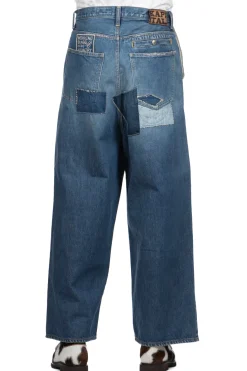 Discount Kapital 14oz Denim PORT Baggy Pants (HIPPIE-Champetre Remake)