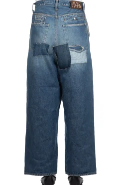 Hot Kapital 14oz Denim PORT Baggy Pants (HIPPIE-Champetre Remake)
