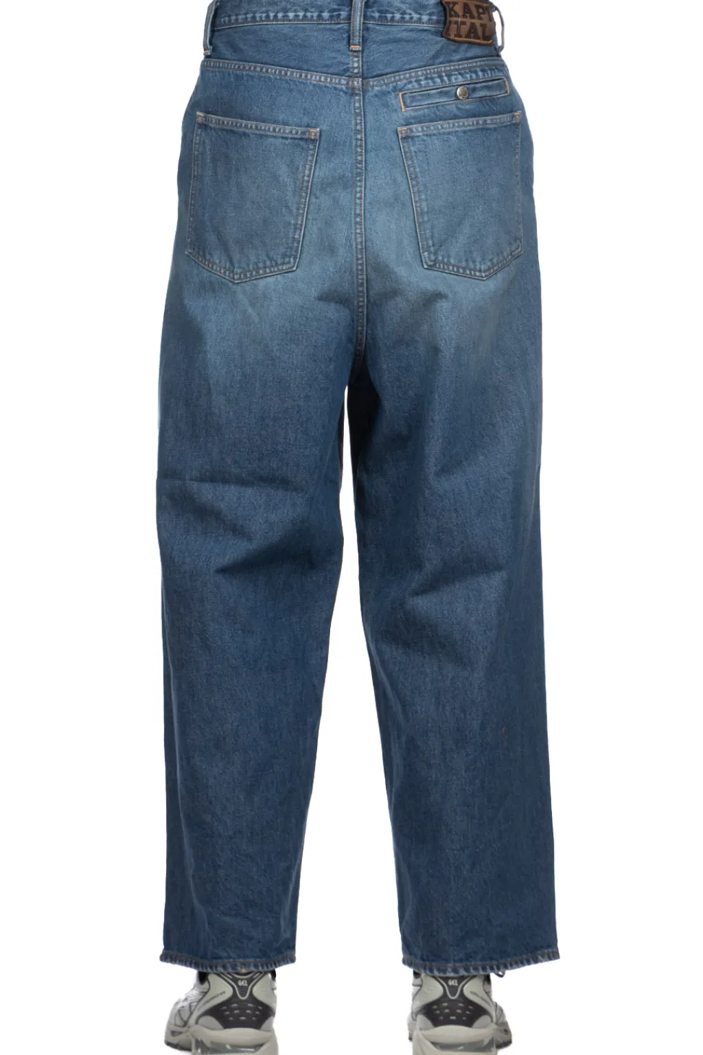 Discount Kapital 14oz Denim PORT Baggy Pants
