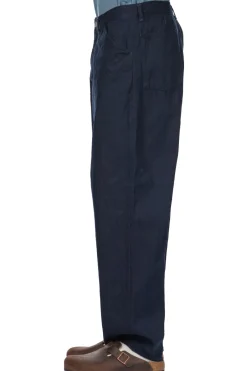 Online Still by Hand 11.5oz Denim Straight Pants - Dark Navy
