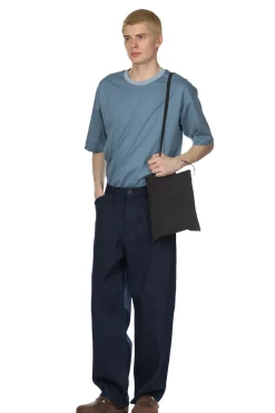 Online Still by Hand 11.5oz Denim Straight Pants - Dark Navy