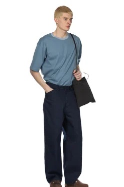 Online Still by Hand 11.5oz Denim Straight Pants - Dark Navy