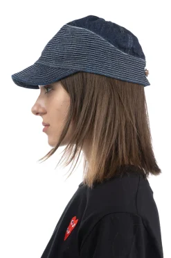 Best Kapital 11.5oz Denim THE OLD MAN AND THE SEA Cap - 2 Colors