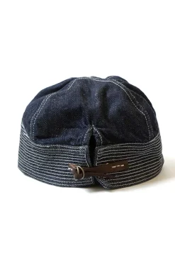 Sale Kapital 11.5oz Denim THE OLD MAN AND THE SEA Cap - 2 Colors