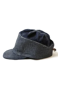 Sale Kapital 11.5oz Denim THE OLD MAN AND THE SEA Cap - 2 Colors