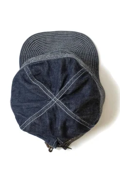 Sale Kapital 11.5oz Denim THE OLD MAN AND THE SEA Cap - 2 Colors
