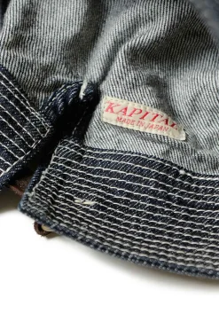 Best Kapital 11.5oz Denim THE OLD MAN AND THE SEA Cap - 2 Colors