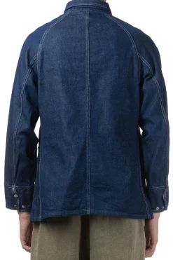 Discount Kapital 11.5oz Denim ZIPPER Coverall - Indigo