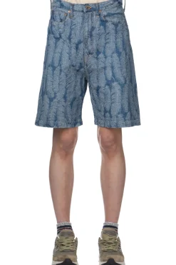 Clearance Kapital 12oz MAGPIE Denim 5P Shorts - Light