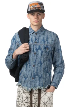 Discount Kapital 12oz MAGPIE Denim 3rd JKT - Light