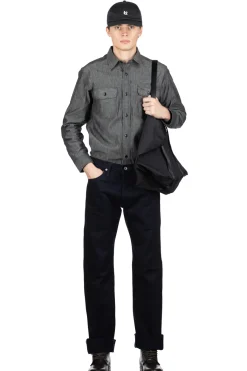 New Iron Heart 14oz Selvedge Denim Straight Cut Jeans - Indigo