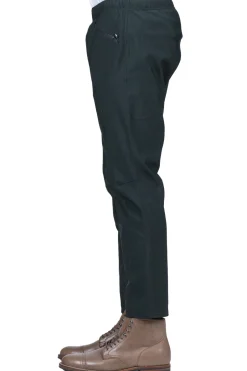 Sale South2 West8 2P Cycle Pant - Fleece Lined Jersey - Green
