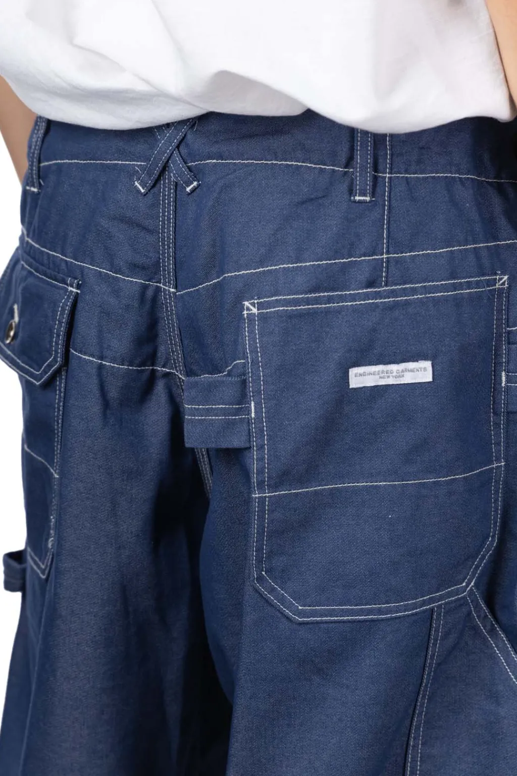 Clearance Engineered Garments Painter Pant - Indigo CP Denim