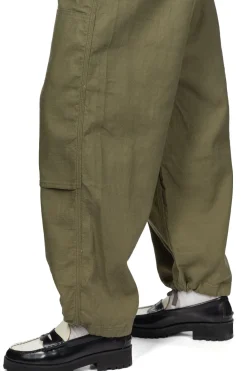 Best Engineered Garments Painter Pant - Olive CL Java Cloth