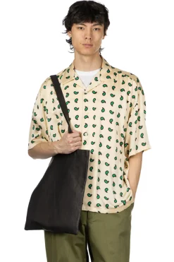 Outlet SOFTHYPHEN Paisley Patterned Camp Collar Short-Sleeve Shirt
