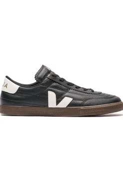 Discount VEJA Panenka Leather Black White