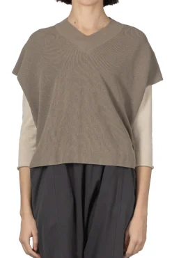 Online Evam Eva Papar Cotton Aze Vest
