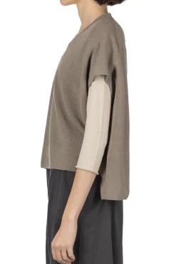 Online Evam Eva Papar Cotton Aze Vest