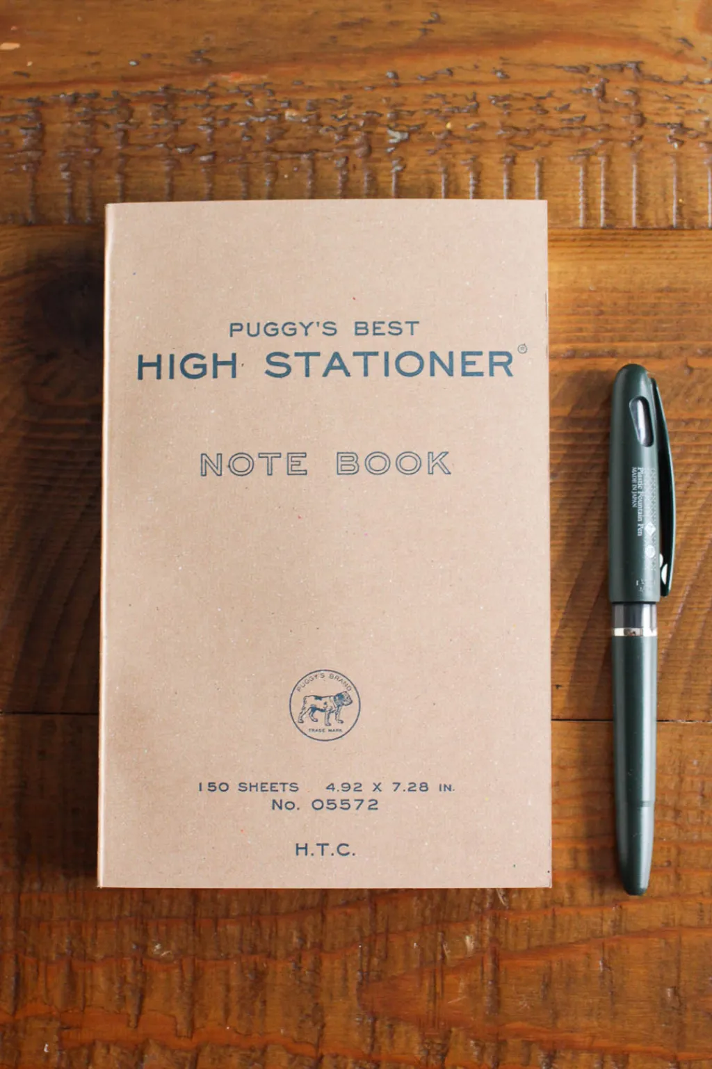 New PUGGYS BEST Paperback Blank Notebook Large - 3 Colour Choices
