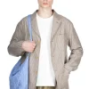 Online ts(s) 4+1 Patch Pocket Jacket - Brown