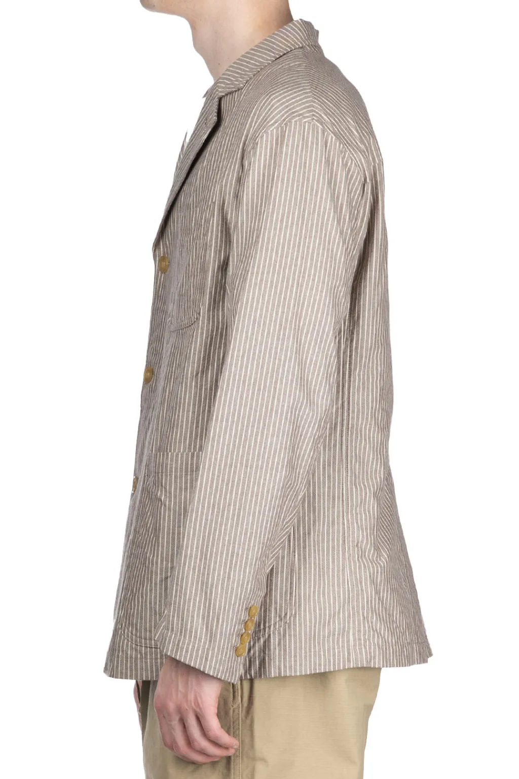 Online ts(s) 4+1 Patch Pocket Jacket - Brown