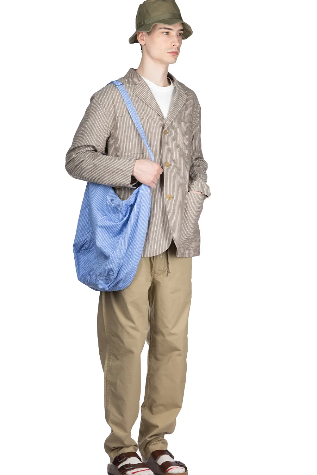 Online ts(s) 4+1 Patch Pocket Jacket - Brown