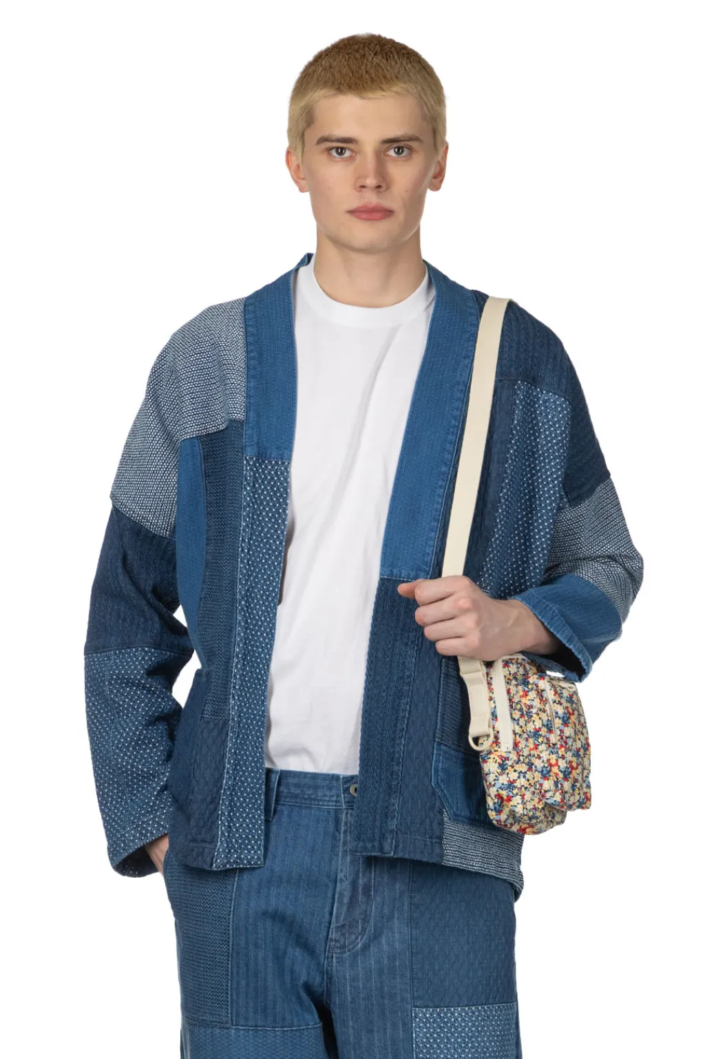 Sale FDMTL Patchwork Haori Jacket 3 Years Wash