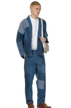 Sale FDMTL Patchwork Haori Jacket 3 Years Wash