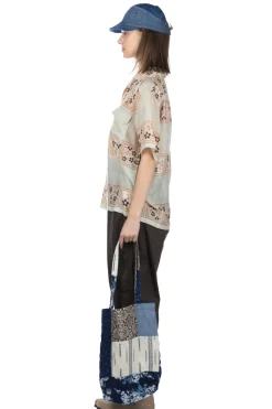 Online Kapital Patchwork NOVEL Tote Bag in 4 Color Choices