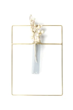 Sale West Village Tokyo PIKE WALL BRASS VASE - RECTANGLE