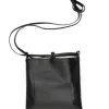 Fashion MARROW LEATHER Pillow - Black